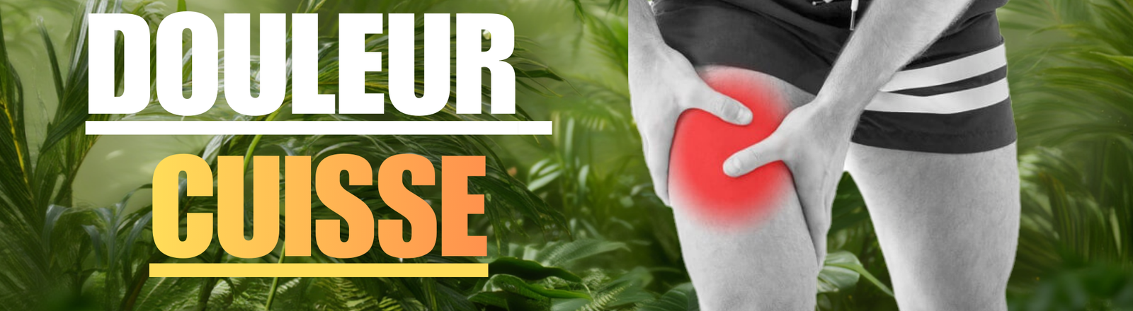 Douleur à la Cuisse : Causes et 8 Solutions pour Soulager