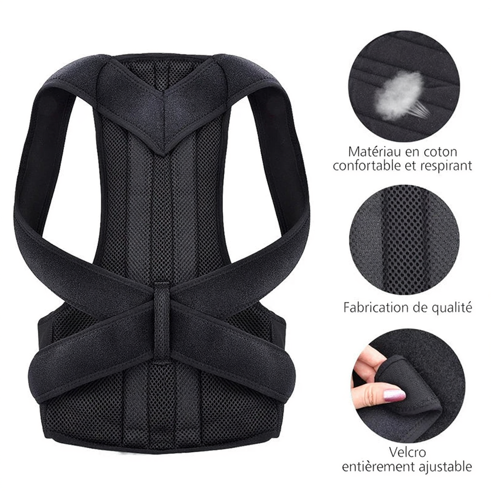 Correcteur de Posture Dos Réglable