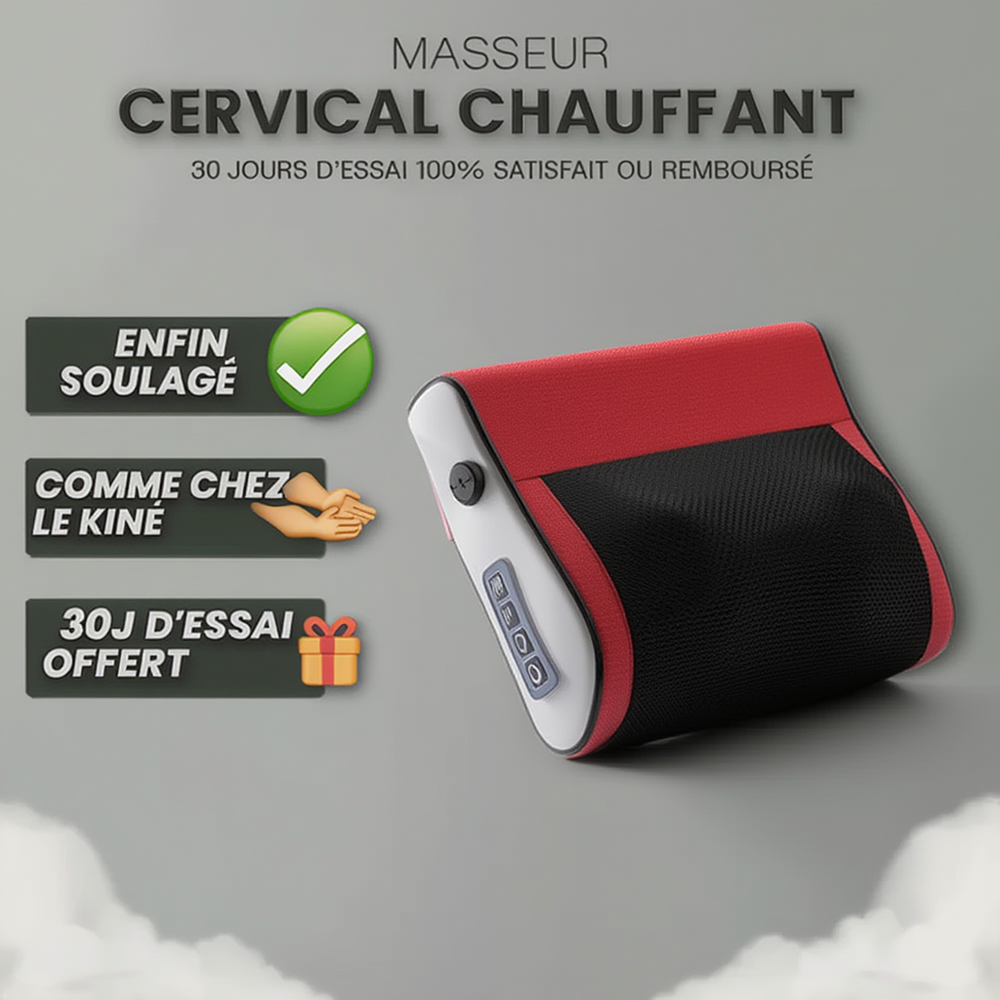 Masseur Cervical Chauffant Shiatsu