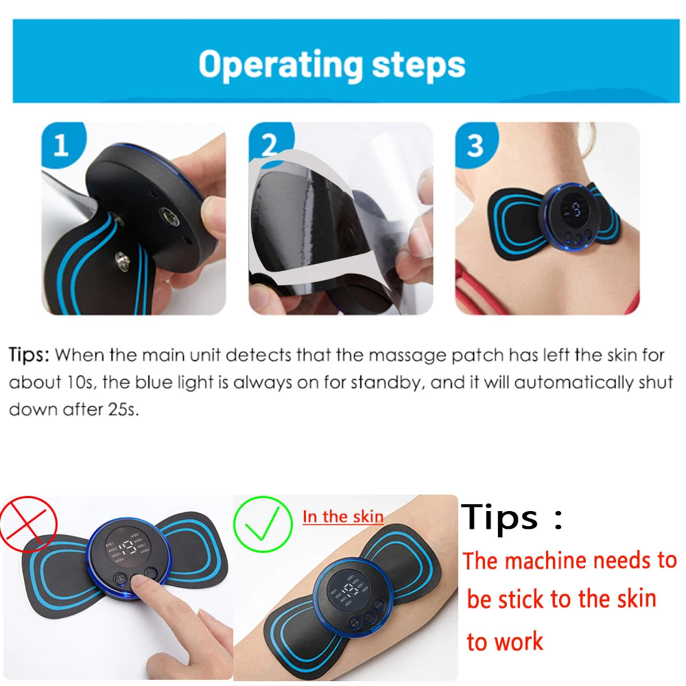 Masseur EMS Dos Électrostimulation