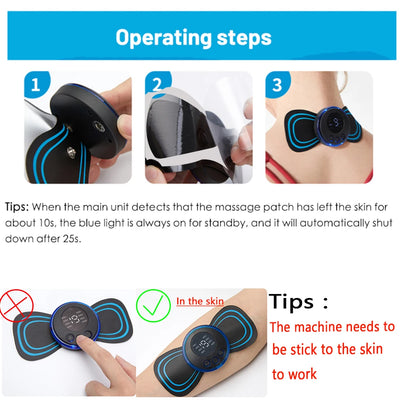 Masseur EMS Dos Électrostimulation