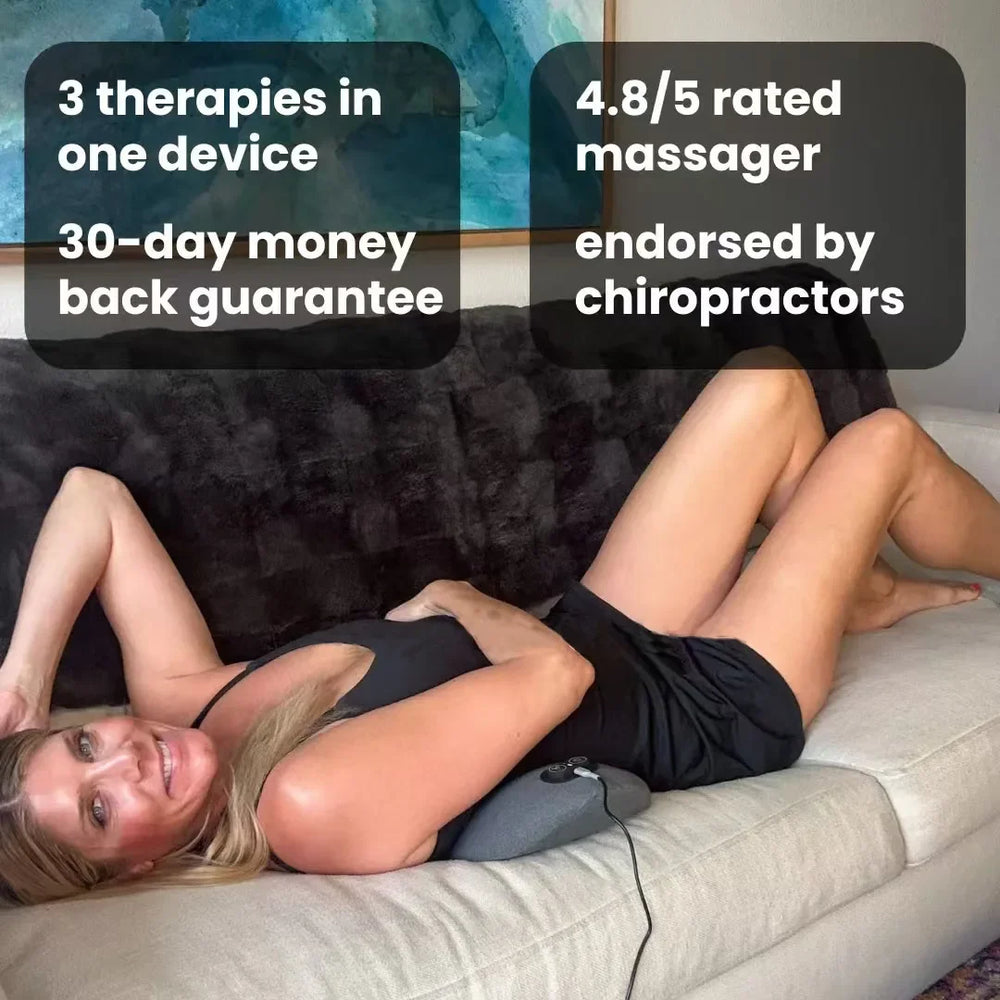 Oreiller Massant Dos Shiatsu Chauffant