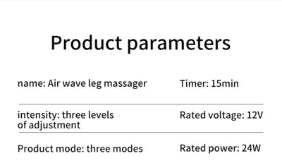 Bottes Massage Compression Air - Jambes Pieds Mollets Relaxation