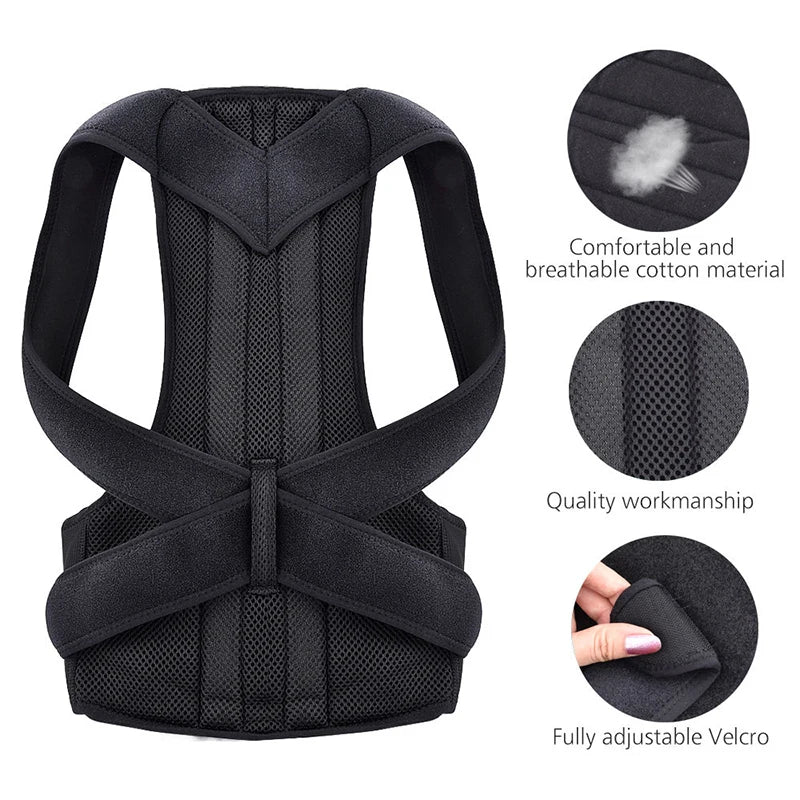 Correcteur de Posture Dos Réglable