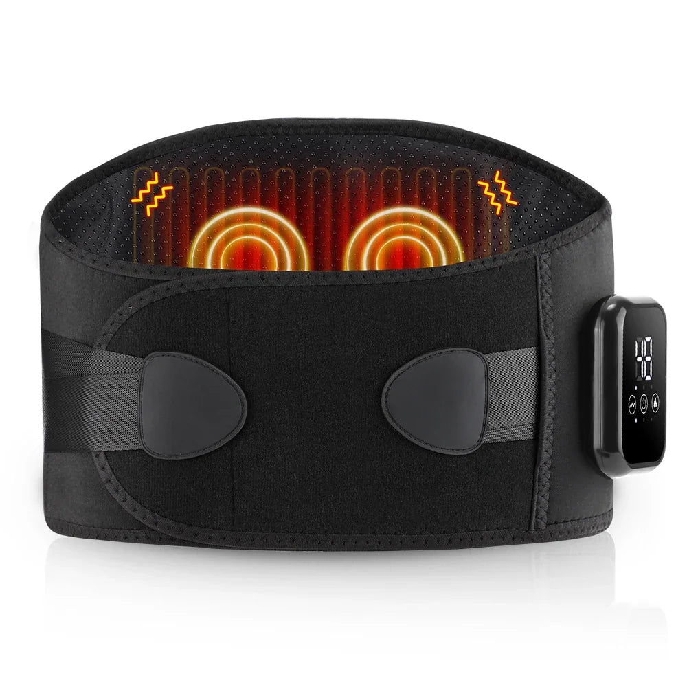 Ceinture Lombaire Massante Chauffante