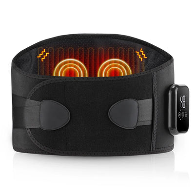 Ceinture Lombaire Massante Chauffante