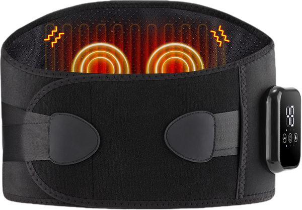 Ceinture Lombaire Massante Chauffante